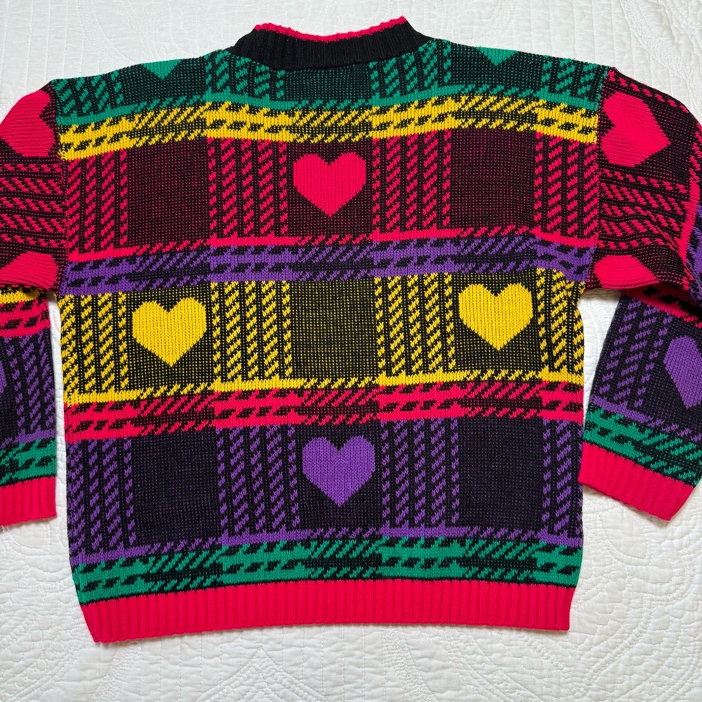 Vintage Acrylic Sweater size small